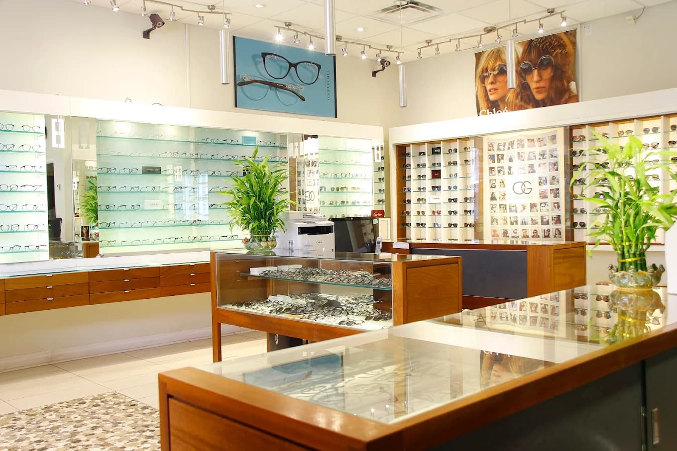 Interior of Eye Story Optical in North York, Toronto
